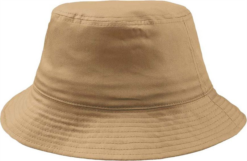 Atlantis Headwear Bucket Cotton Klobouk 33.0138 khaki