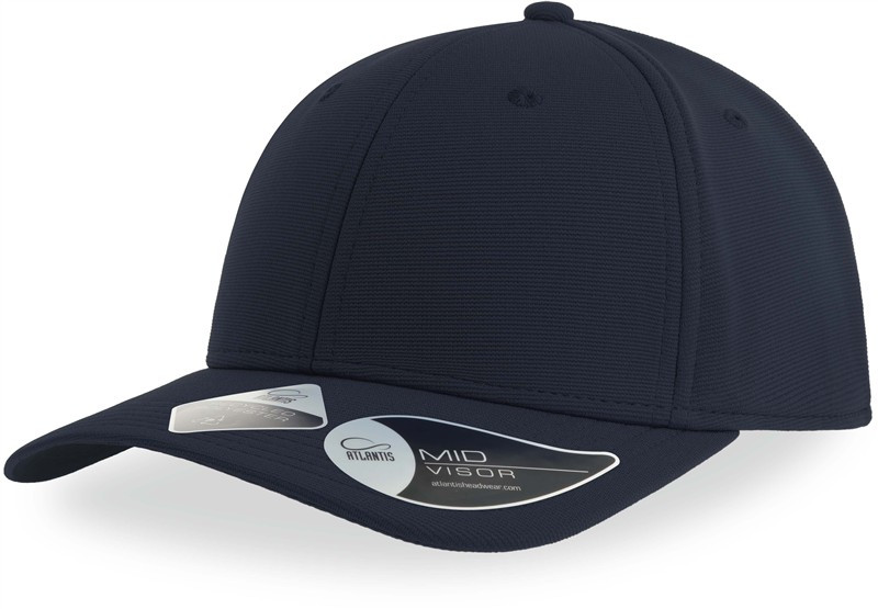 Atlantis Headwear Sand 6 panelová baseballová kšiltovka "Sand" 33.0200 navy