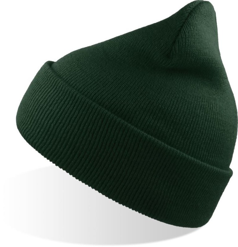 Atlantis Headwear Wind-S Pletená čepice 33.0220 bottle green - Dámské oblečení doplňky klobouky a&nbsp;kšiltovky