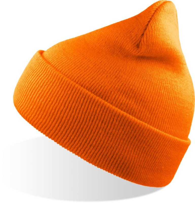Atlantis Headwear Wind-S Pletená čepice 33.0220 orange fluo