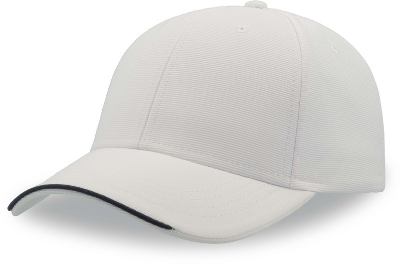 Atlantis Headwear Estoril-S 6 panelová kšiltovka 33.0230 white