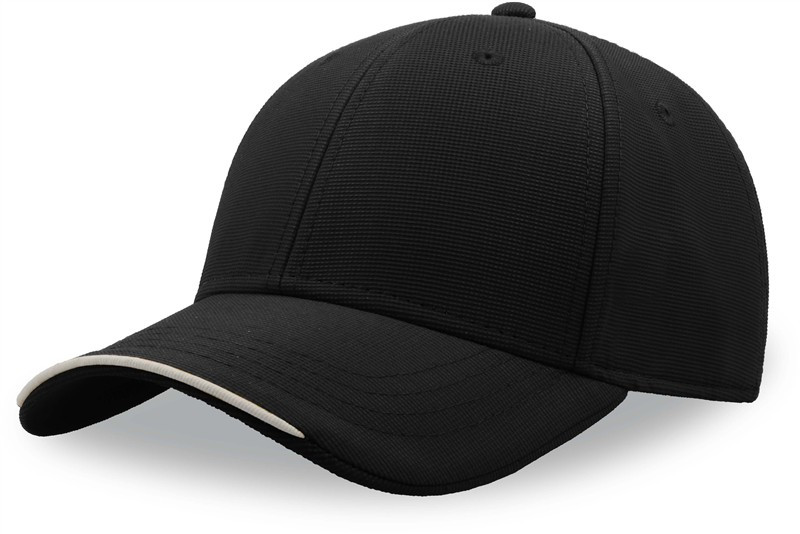 Atlantis Headwear Estoril-S 6 panelová kšiltovka 33.0230 black