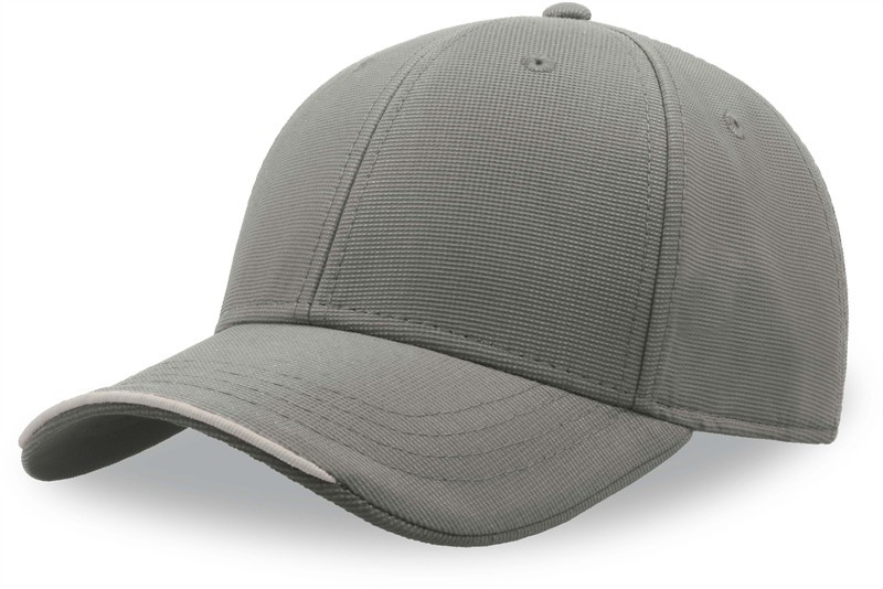 Atlantis Headwear Estoril-S 6 panelová kšiltovka 33.0230 grey