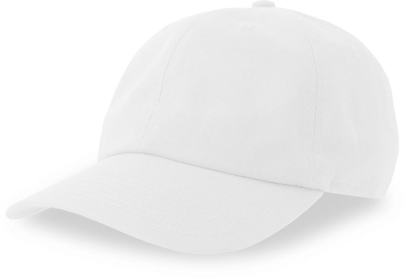Atlantis Headwear Dad Hat-S 6 panelová baseballová kšiltovka 33.0242 white