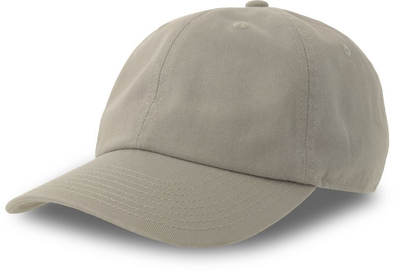 Atlantis Headwear Dad Hat-S 6 panelová baseballová kšiltovka 33.0242 grey
