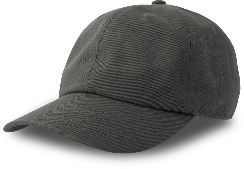 Atlantis Headwear Dad Hat-S 6 panelová baseballová kšiltovka 33.0242 dark grey