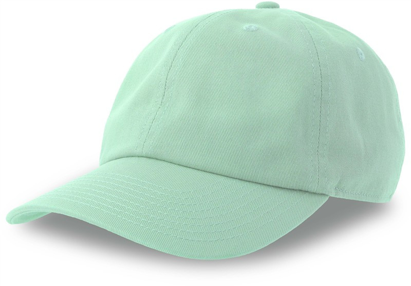 Atlantis Headwear Dad Hat-S 6 panelová baseballová kšiltovka 33.0242 aquamarine - Dámské oblečení doplňky klobouky a&nbsp;kšiltovky