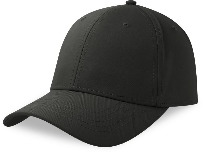 Atlantis Headwear Pitch 6 panelová baseballová kšiltovka 33.0253 black - Dámské oblečení doplňky klobouky a&nbsp;kšiltovky