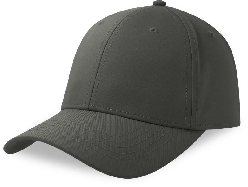 Atlantis Headwear Pitch 6 panelová baseballová kšiltovka 33.0253 dark grey - Dámské oblečení doplňky klobouky a&nbsp;kšiltovky