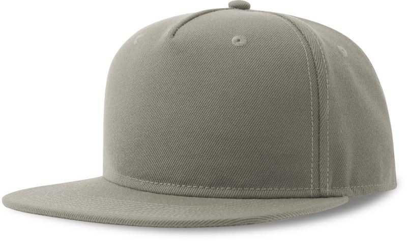 Atlantis Headwear Snap Five-S 5 panelová baseballová kšiltovka 33.0256 grey