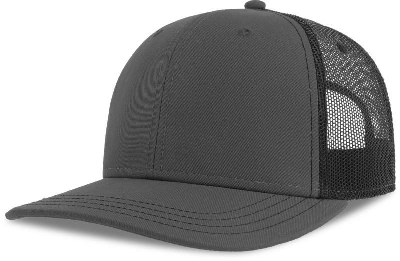 Atlantis Headwear Sonic-S 6 panelová Trucker kšiltovka 33.0259 dark grey/black