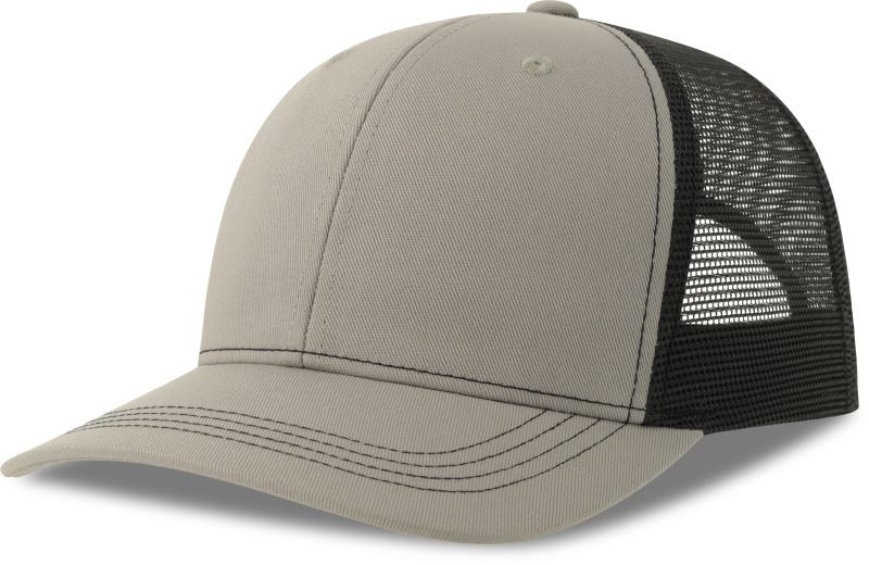 Atlantis Headwear Sonic-S 6 panelová Trucker kšiltovka 33.0259 grey/black