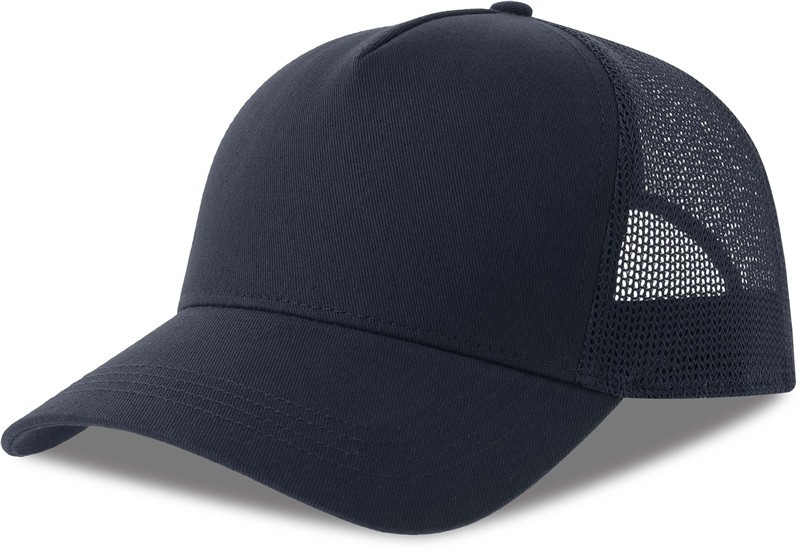 Atlantis Headwear Rapper Cotton-S 5 panelová Trucker kšiltovka 33.0260 navy/navy
