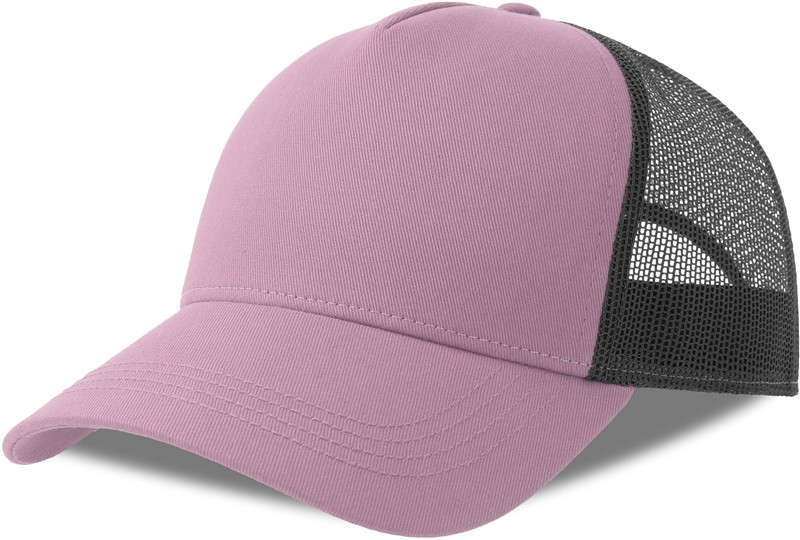 Atlantis Headwear Rapper Cotton-S 5 panelová Trucker kšiltovka 33.0260 lilac/black