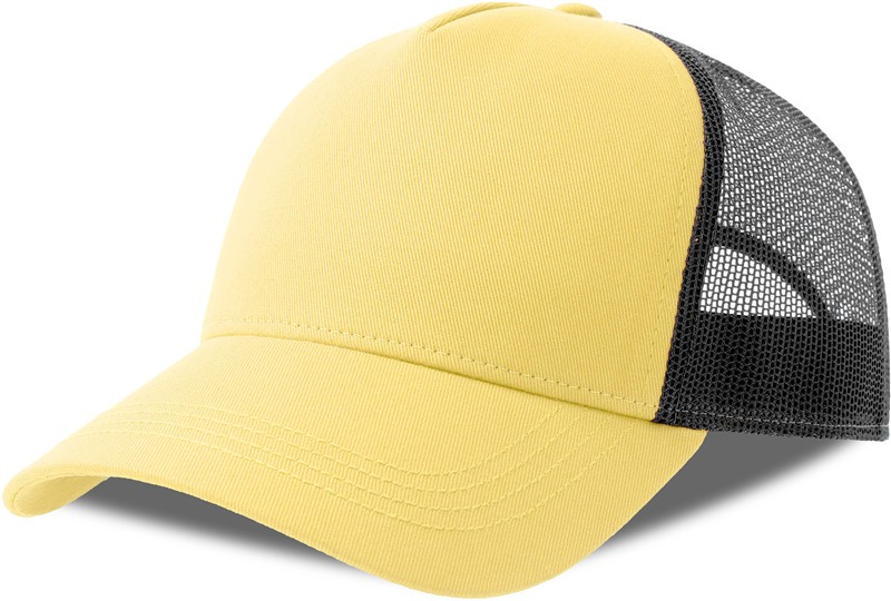 Atlantis Headwear Rapper Cotton-S 5 panelová Trucker kšiltovka 33.0260 lemonade/black