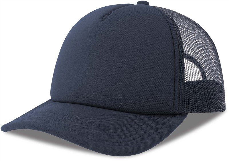 Atlantis Headwear Rapper-S 5 panelová Trucker kšiltovka 33.0262 navy/navy - Dámské oblečení doplňky klobouky a&nbsp;kšiltovky