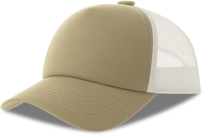 Atlantis Headwear Record-S 5 panelová Trucker kšiltovka 33.0263 khaki