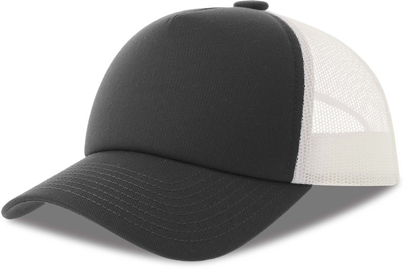 Atlantis Headwear Record-S 5 panelová Trucker kšiltovka 33.0263 dark grey