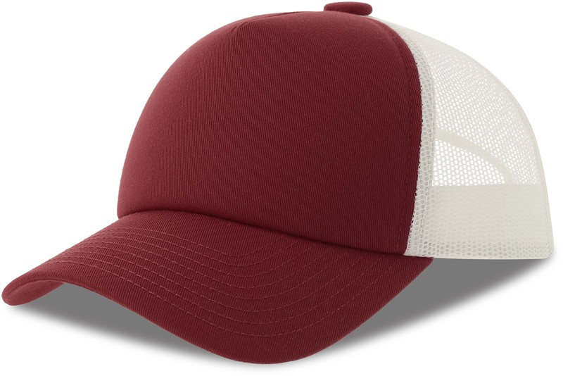 Atlantis Headwear Record-S 5 panelová Trucker kšiltovka 33.0263 cardinal