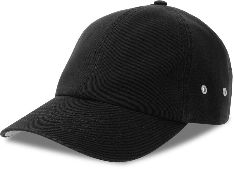 Atlantis Headwear Action-S 6 panelová baseballová kšiltovka 33.0264 black