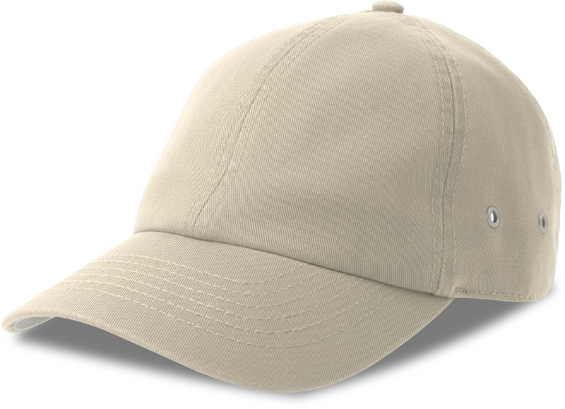 Atlantis Headwear Action-S 6 panelová baseballová kšiltovka 33.0264 stone