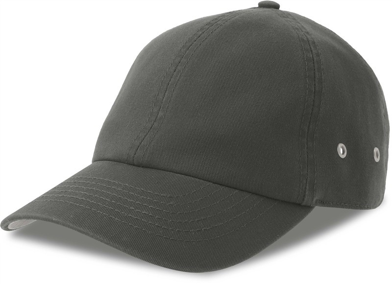Atlantis Headwear Action-S 6 panelová baseballová kšiltovka 33.0264 dark grey - Dámské oblečení doplňky klobouky a&nbsp;kšiltovky