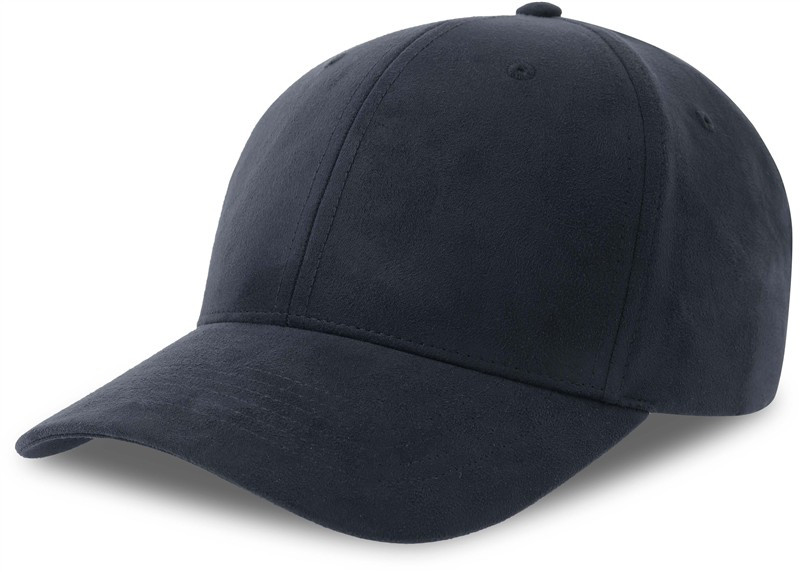 Atlantis Headwear Fam-S 6 Panelová čepice semišového vzhledu 33.0271 navy - Dámské oblečení doplňky klobouky a&nbsp;kšiltovky