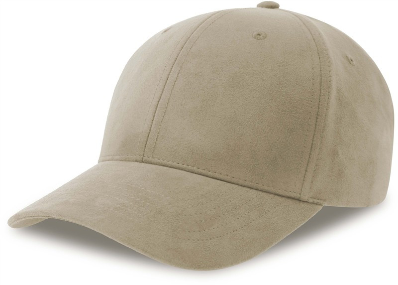 Atlantis Headwear Fam-S 6 Panelová čepice semišového vzhledu 33.0271 stone