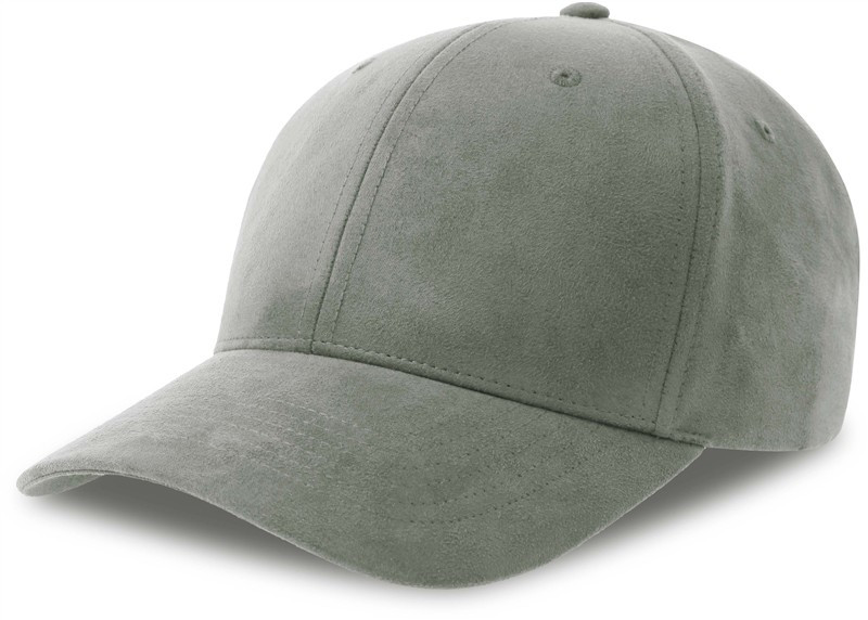 Atlantis Headwear Fam-S 6 Panelová čepice semišového vzhledu 33.0271 grey