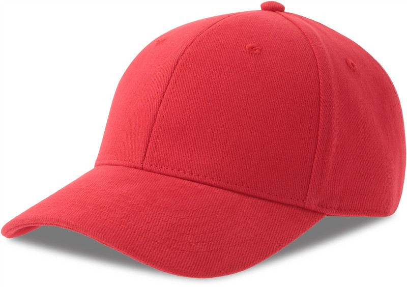 Atlantis Headwear Pilot-S 6 panelová kšiltovka z&nbsp;těžké bavlny 33.0273 red - Dámské oblečení doplňky klobouky a&nbsp;kšiltovky