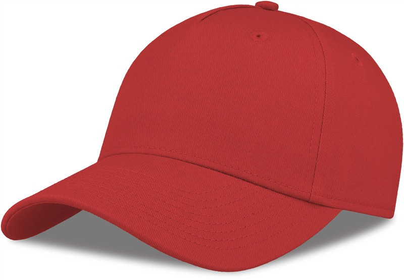 Atlantis Headwear Shot-S 5 panelová kšiltovka 33.0278 red