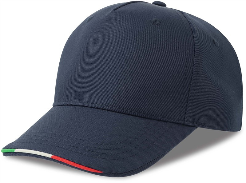 Atlantis Headwear Recy Five Italia 5 panelová kšiltovka 33.0281 navy - Dámské oblečení doplňky klobouky a&nbsp;kšiltovky