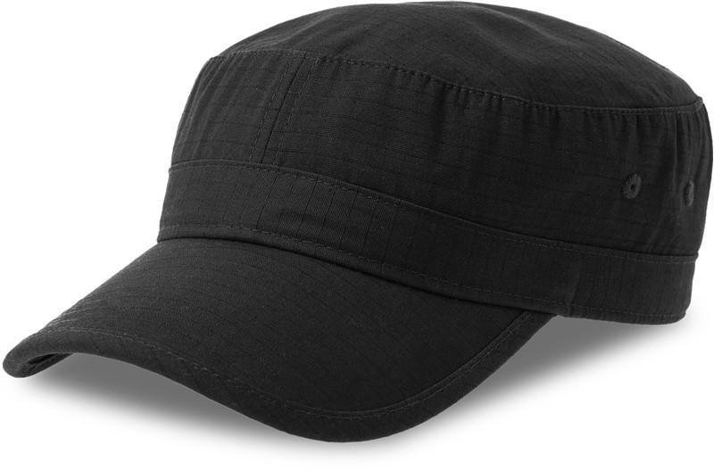 Atlantis Headwear Army-S Vojenská ripstop kšiltovka 33.0286 black