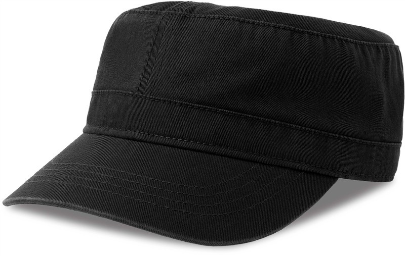 Atlantis Headwear Uniform-S Vojenská kšiltovka 33.0288 black - Dámské oblečení doplňky klobouky a&nbsp;kšiltovky