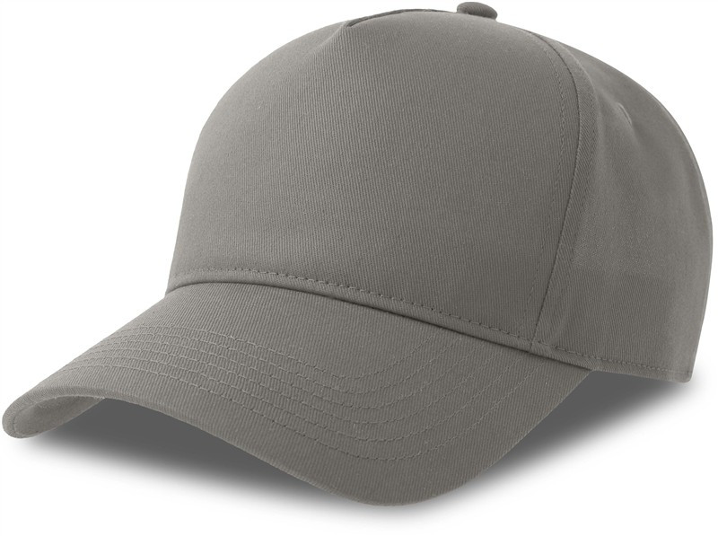 Atlantis Headwear Egon 5 panelová baseballová kšiltovka 33.0296 grey