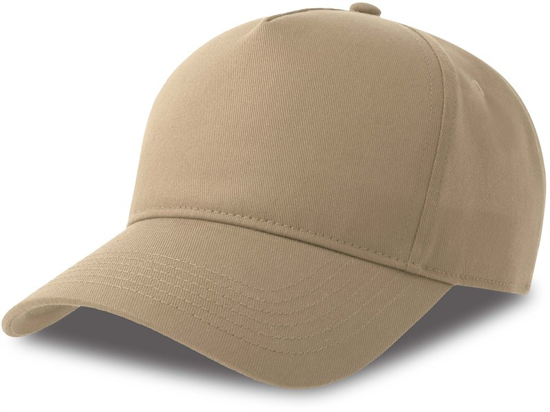 Atlantis Headwear Egon 5 panelová baseballová kšiltovka 33.0296 khaki