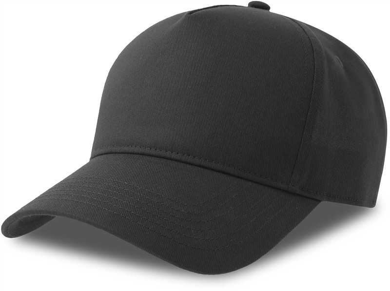 Atlantis Headwear Egon 5 panelová baseballová kšiltovka 33.0296 dark grey - Dámské oblečení doplňky klobouky a&nbsp;kšiltovky