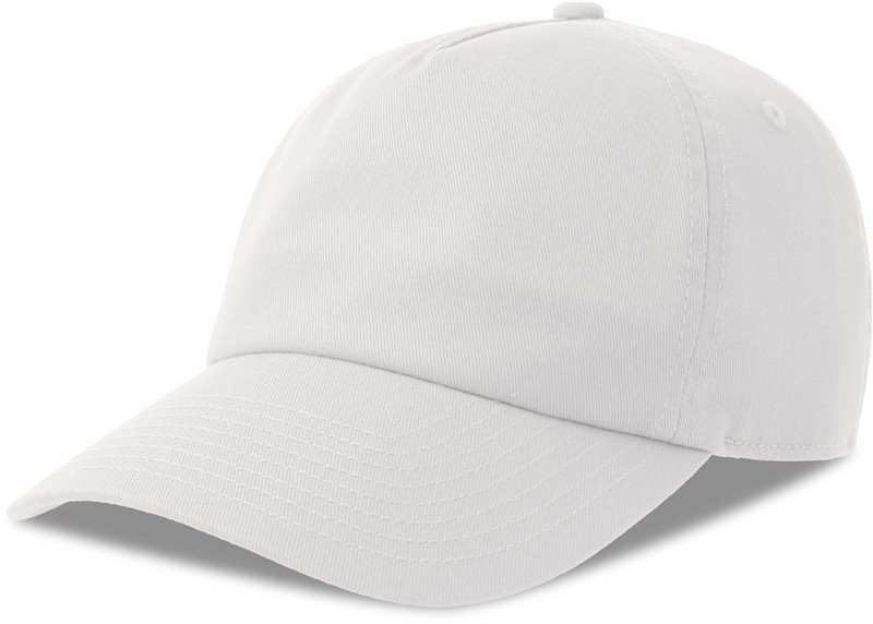 Atlantis Headwear Dad Hat-S Five 5 panelová baseballová kšiltovka 33.0297 white