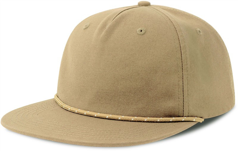 Atlantis Headwear Chao 5 panelová baseballová kšiltovka 33.0299 khaki - Dámské oblečení doplňky klobouky a&nbsp;kšiltovky