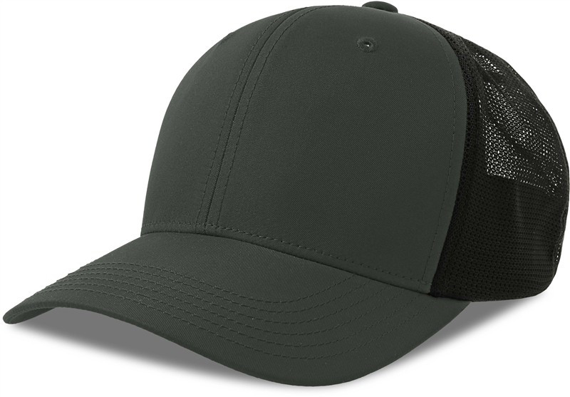 Atlantis Headwear Nila 6 panelová Trucker kšiltovka 33.0301 dark grey/black