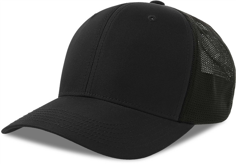 Atlantis Headwear Nila 6 panelová Trucker kšiltovka 33.0301 black/black - Dámské oblečení doplňky klobouky a&nbsp;kšiltovky