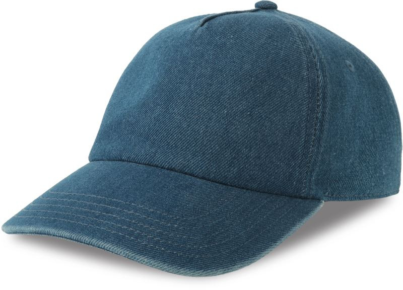 Atlantis Headwear Iraya 5 Panelová denim kšiltovka 33.0304 denim - Dámské oblečení doplňky klobouky a&nbsp;kšiltovky