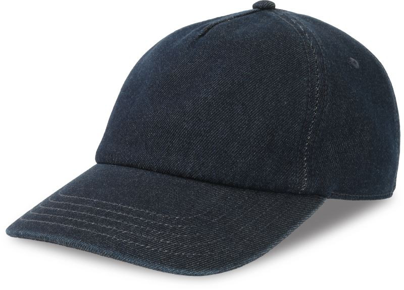 Atlantis Headwear Iraya 5 Panelová denim kšiltovka 33.0304 dark denim - Dámské oblečení doplňky klobouky a&nbsp;kšiltovky
