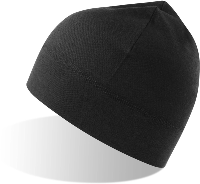 Atlantis Headwear Baru Merino pletená čepice 33.0312 black - Dámské oblečení doplňky klobouky a&nbsp;kšiltovky