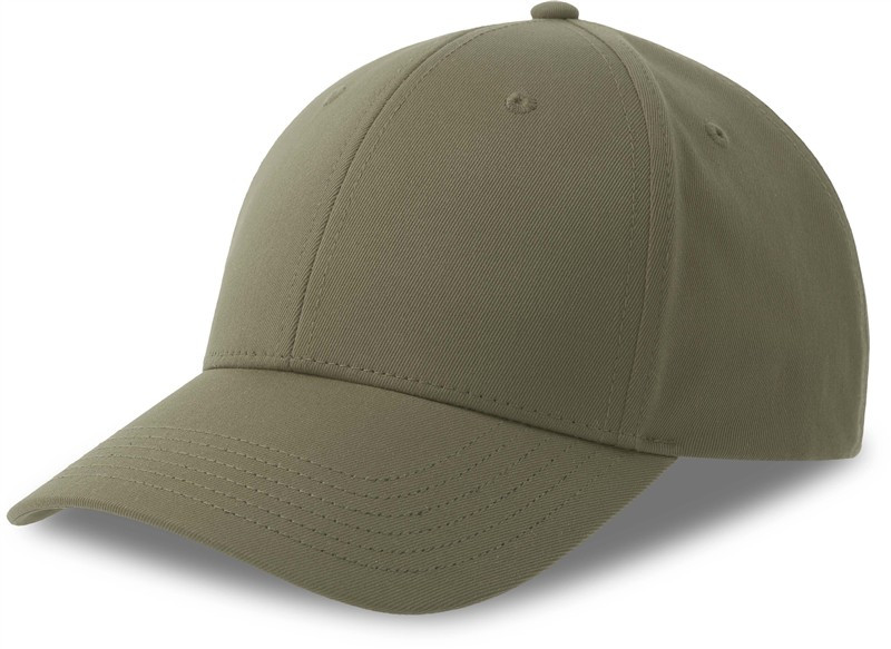 Atlantis Headwear Bolt-S 6 panelová baseballová kšiltovka 33.0314 olive