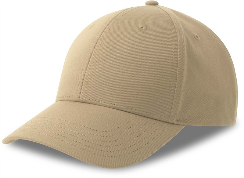 Atlantis Headwear Bolt-S 6 panelová baseballová kšiltovka 33.0314 khaki