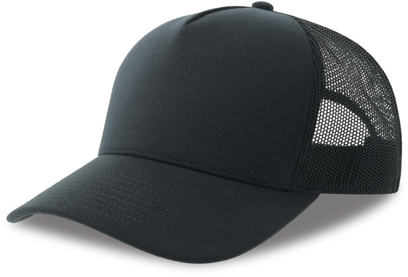 Atlantis Headwear Rapper Jersey-S 5 panelová Trucker kšiltovka 33.0315 navy/navy