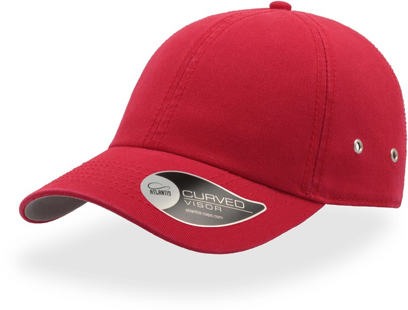 Atlantis Headwear Action 6 panelová baseballová kšiltovka "Aktion" 33.0560 red