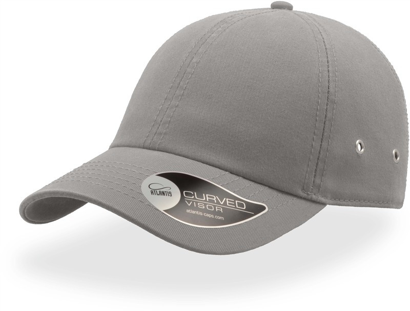 Atlantis Headwear Action 6 panelová baseballová kšiltovka "Aktion" 33.0560 grey