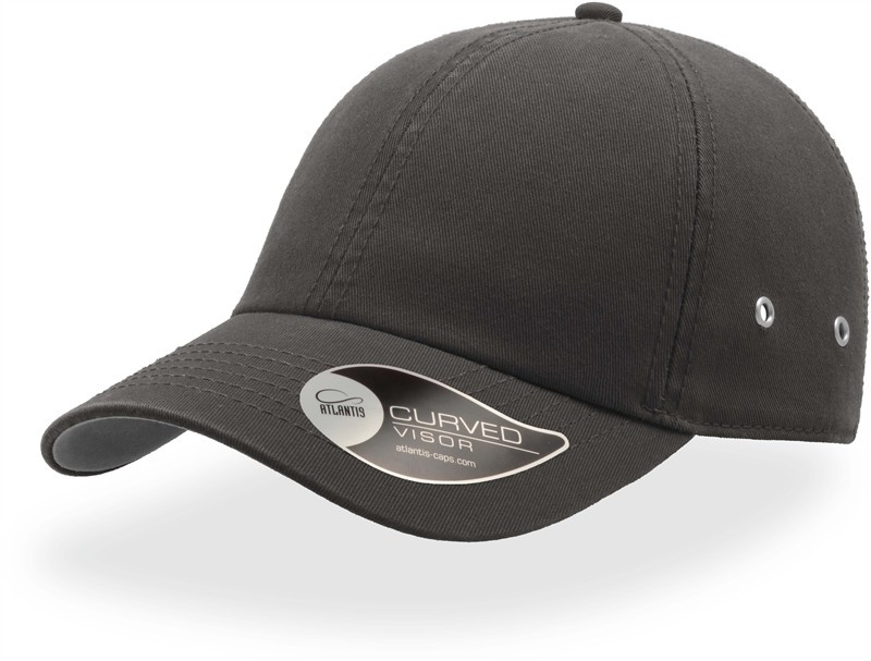 Atlantis Headwear Action 6 panelová baseballová kšiltovka "Aktion" 33.0560 dark grey - Dámské oblečení doplňky klobouky a&nbsp;kšiltovky